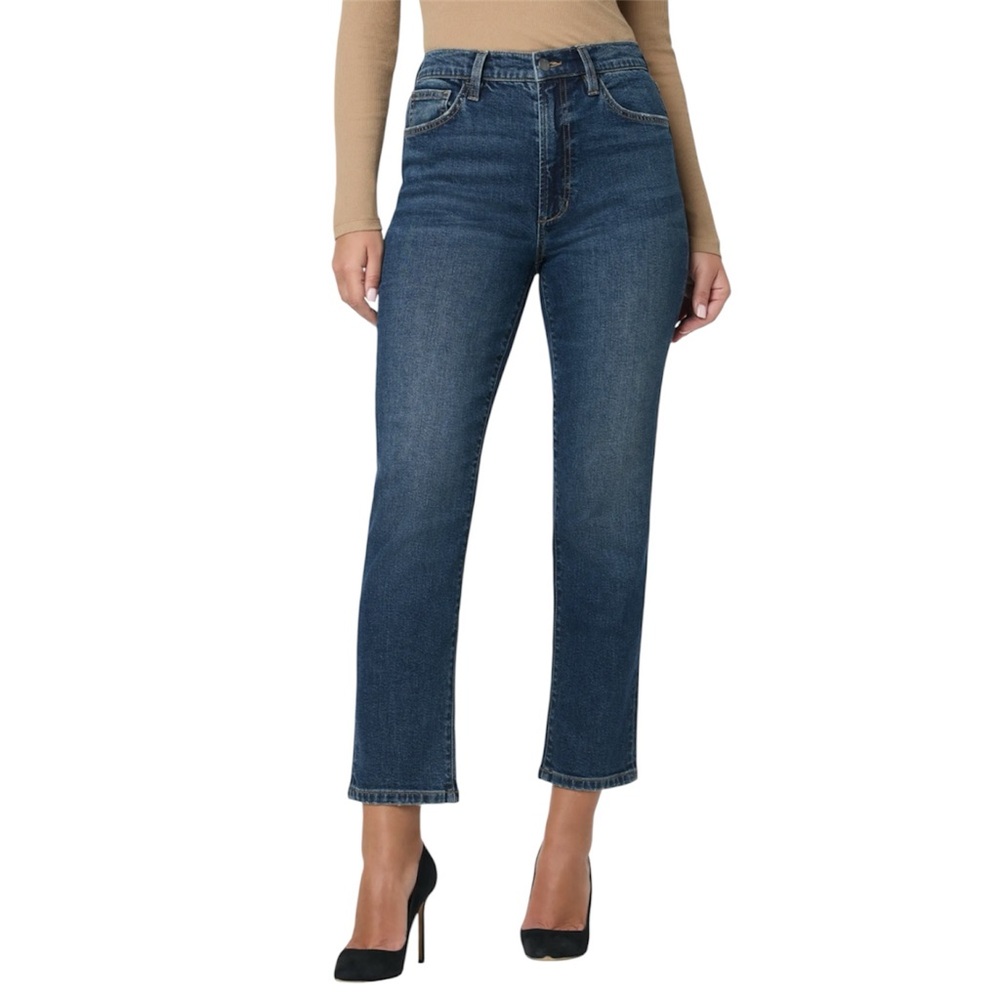 Joe's Jeans OG Cara Straight Leg Button Fly Ankle Length Medium Wash Size 29
